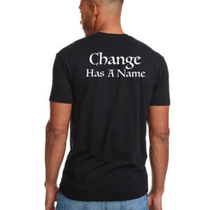 Change Has A Name Crewneck T-Shirt - Black, Small