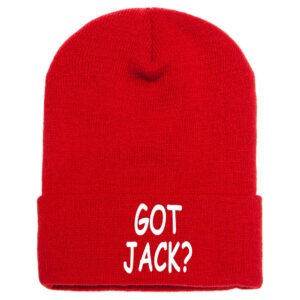 Got Jack? Red Beanie